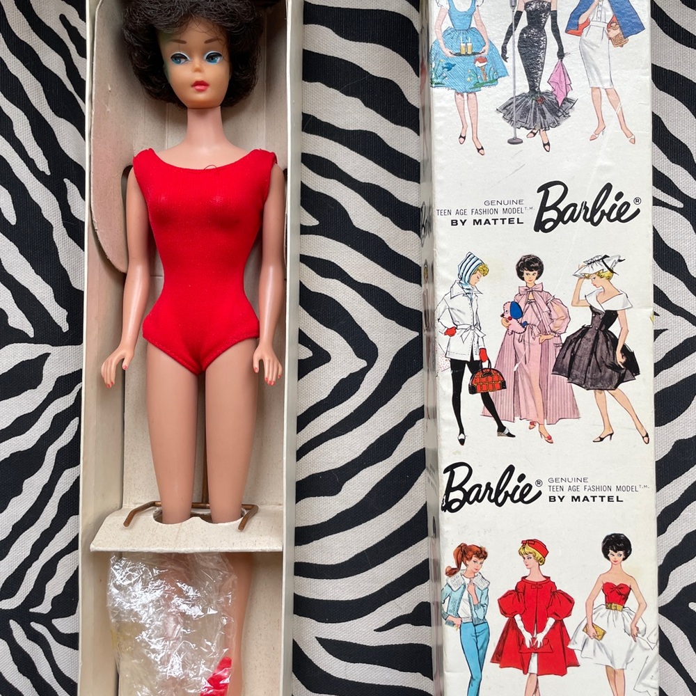 Vintage 1962 Mattel Barbie Doll